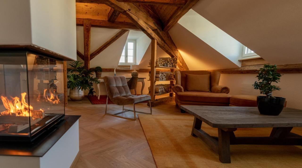 Moderne Altbauwohnung Im Zentrum Von Bern Mit Wellness Bagian luar foto